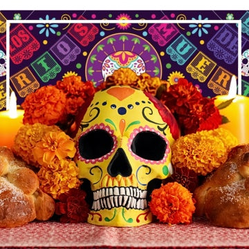 Decoração de esqueleto