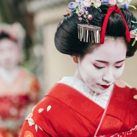 Fatos de Geisha: meninos e adultos