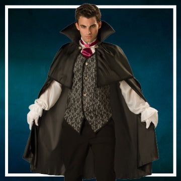 Fatos de vampiro para homem