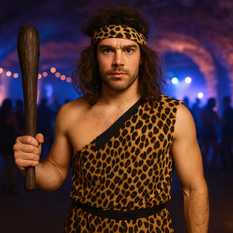 Fatos de homem das cavernas para homens