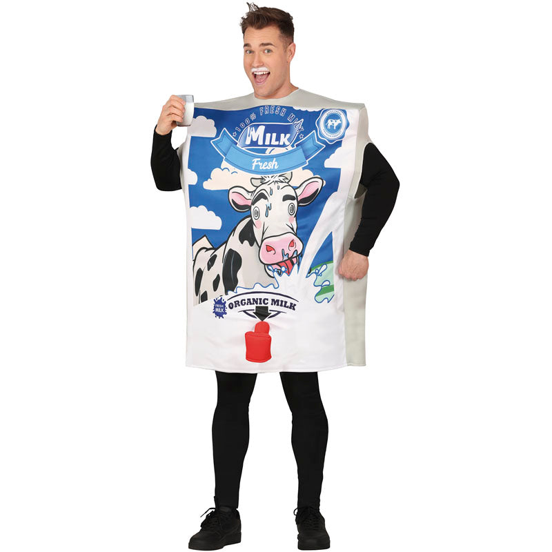 Disfraz de Brick de leche para hombre