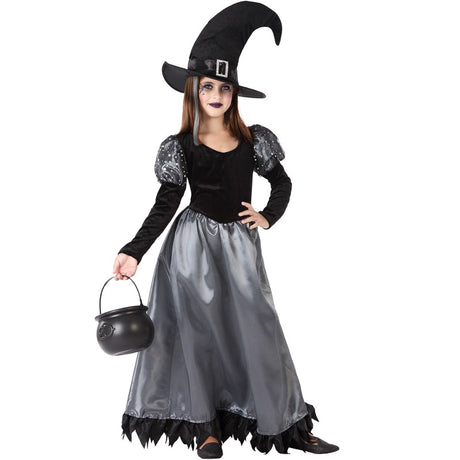 Disfraz de Bruja Encantada para niña