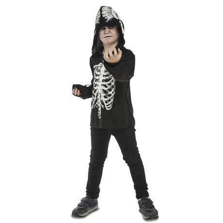Disfraz de Esqueleto casual para niño