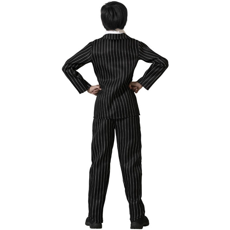 Disfraz de Padre de la Familia Tétrica para niño Espalda