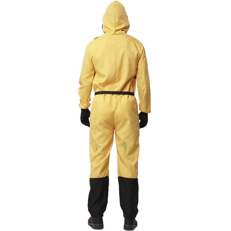 Disfraz de Radiactivo Chernobyl para hombre Espalda