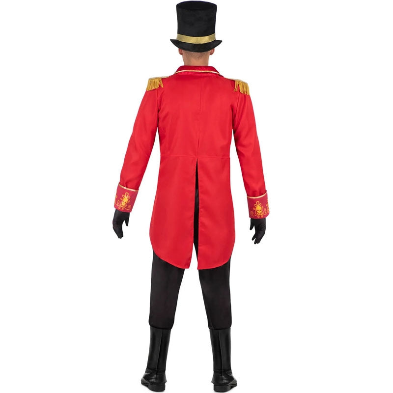 Disfraz de Jefe de Pista Siniestro para hombre Espalda