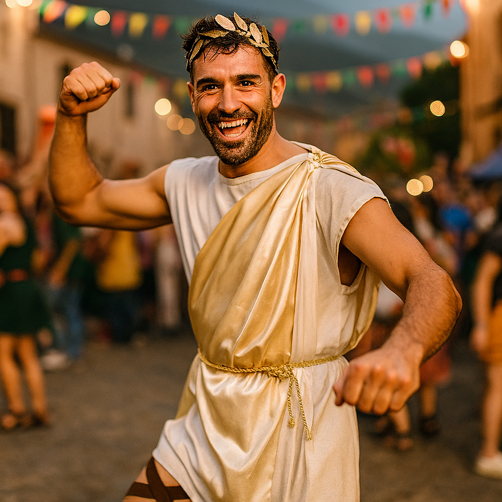 Fato de Romano Império Ocidental para homem