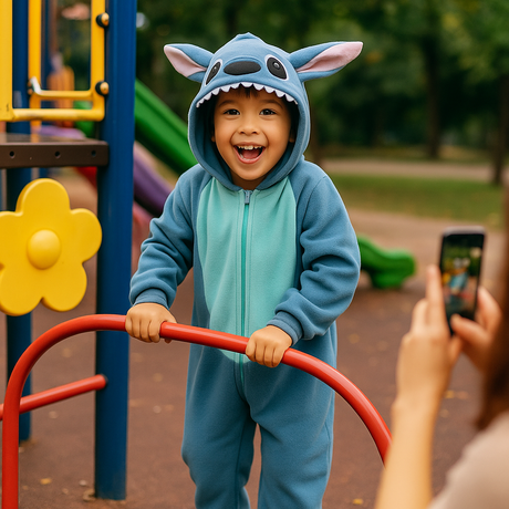 Fato de Stitch para crianças