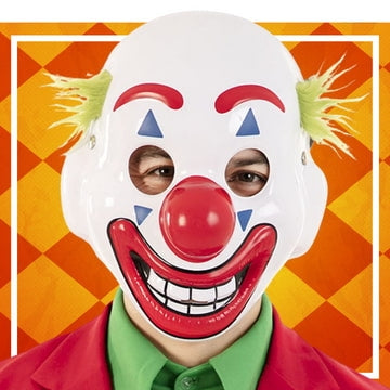 Máscaras palhaço mau