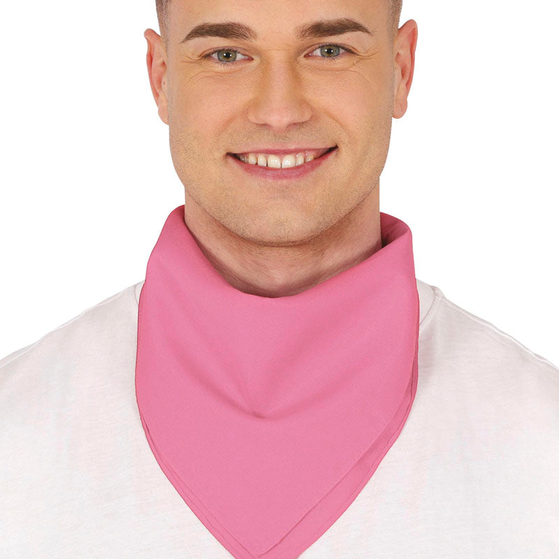 Pañuelo rosa y liso