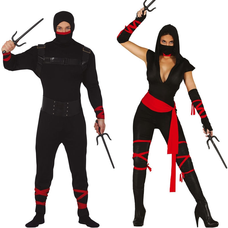 Pareja Guerreros Ninja
