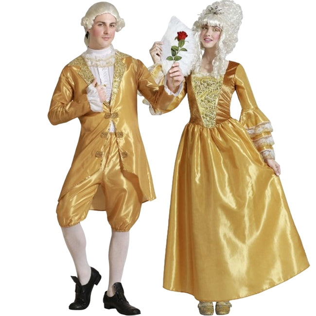 Fatos de casal Cortesãos Dourados