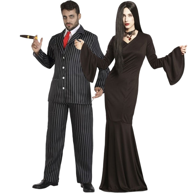 Fatos de casal Família Addams