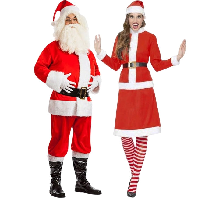Papá Noel Rojos para disfrazarte en pareja