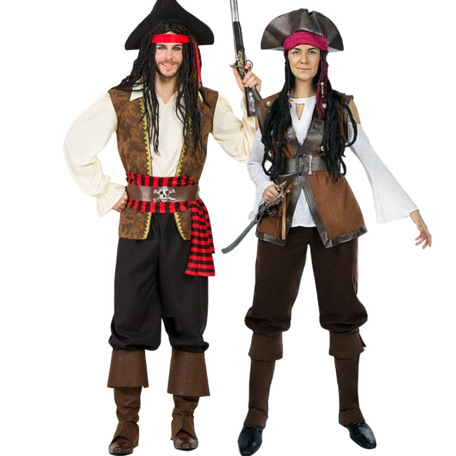 Fatos de casal Piratas do Caribe