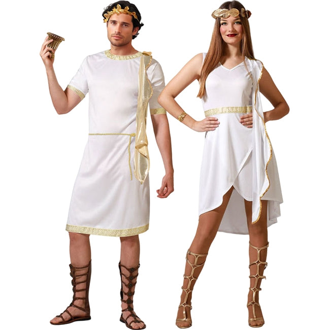 Fatos de casal Romanos Dourados