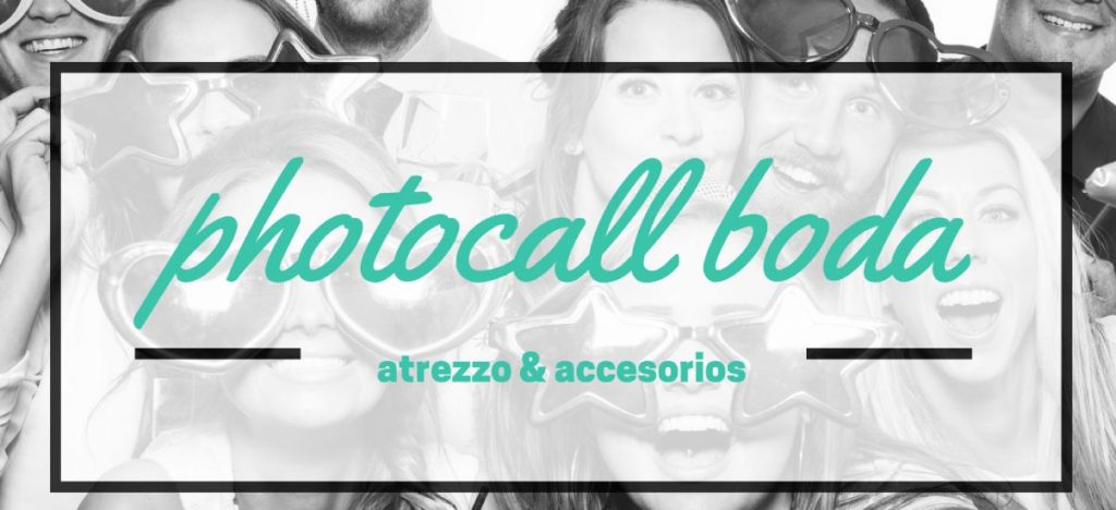 Ideas de photocall para Bodas Originales