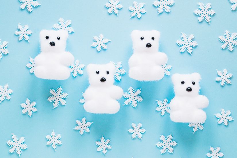 disfraz oso polar casero