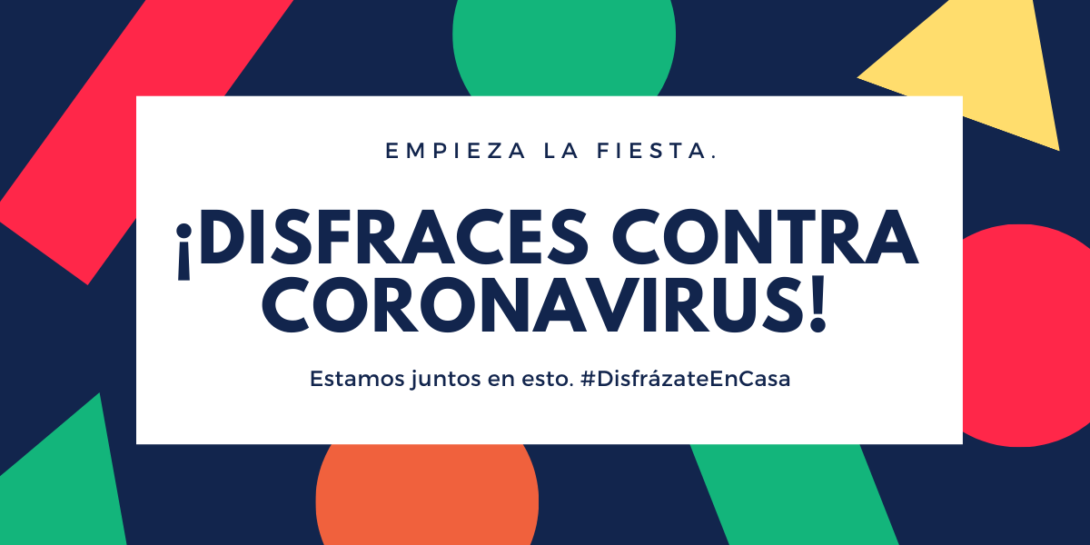 Nuevo blog de disfraces contra el coronavirus