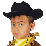 Chapéu de Cowboy Infantil Preto