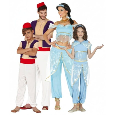Grupo de Aladdin e Jasmine