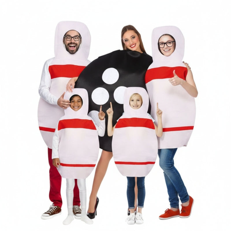 Grupo de Bowling e Bola Americana