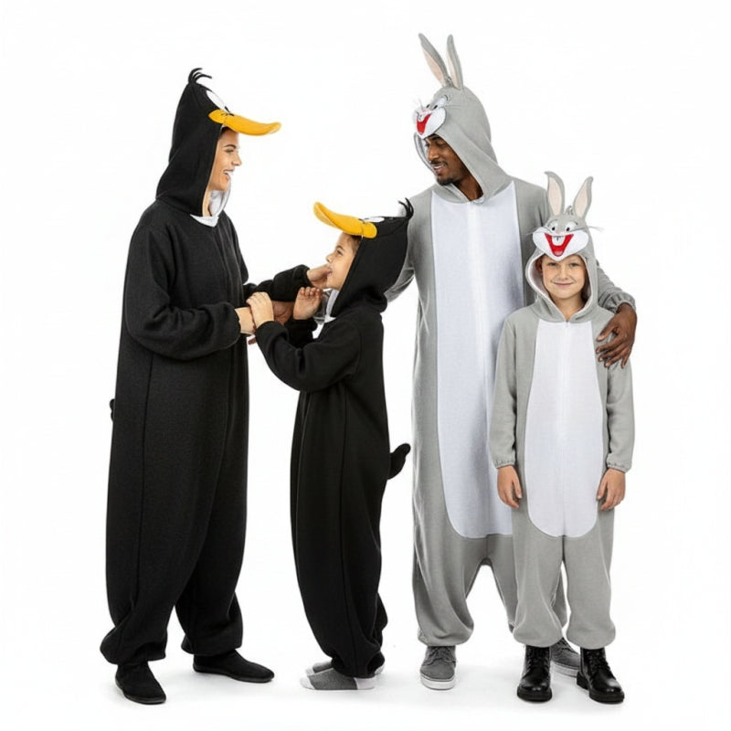 Grupo de Bugs Bunny e Daffy Duck