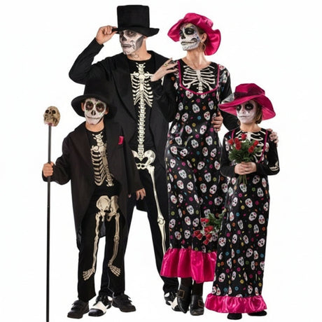 Grupo de Esqueletos Catrina