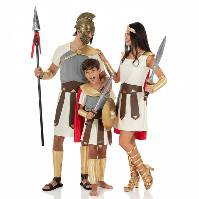 Grupo Gladiadores Romanos com Capa