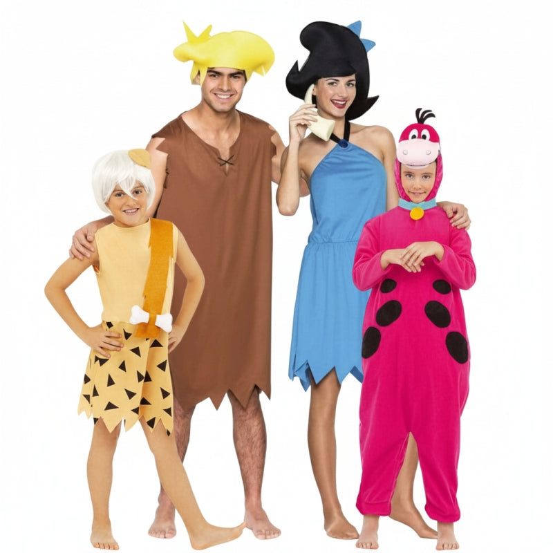Grupo de Família Mármore dos Flintstones