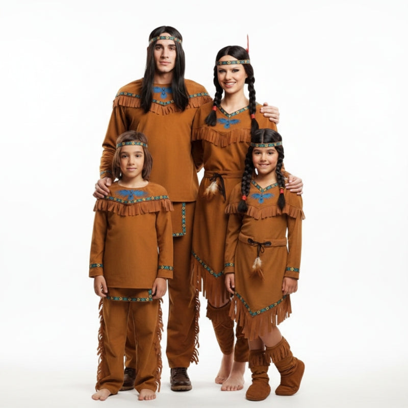 Grupo de Índios Marrom