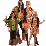 Grupo de Hippies Marrom