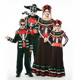 Grupo de Mexicanos Catrina
