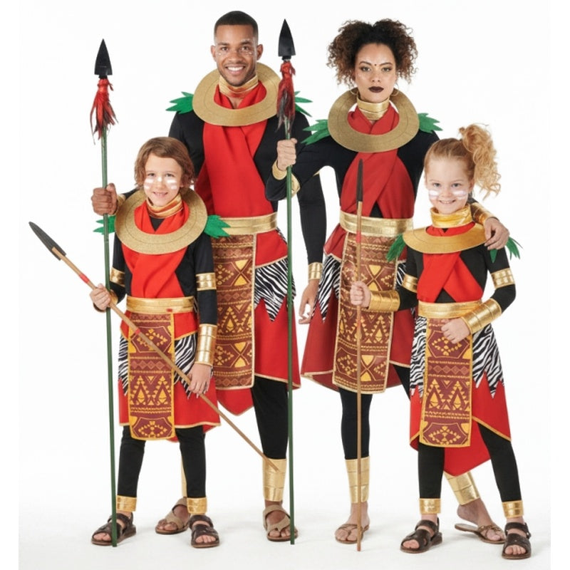 Grupo de Masai da Tanzânia