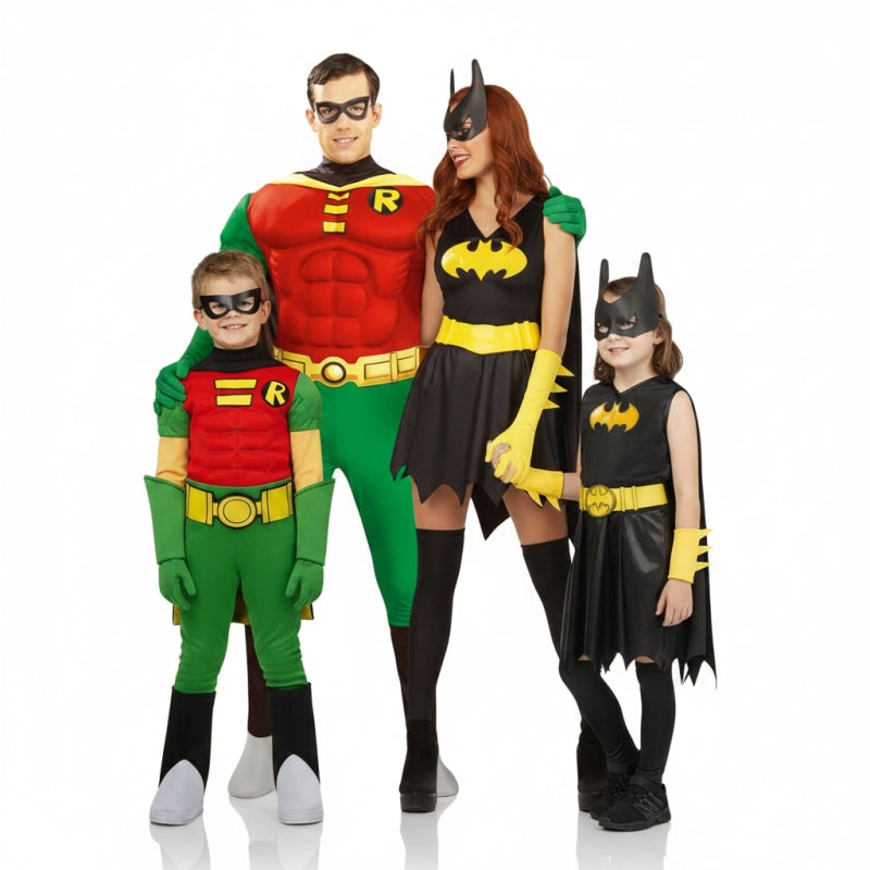 Grupo de Robin e Batgirl Deluxe