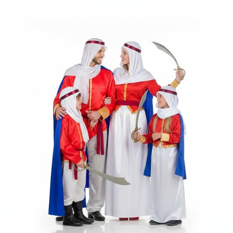 Grupo de Árabes beduínos