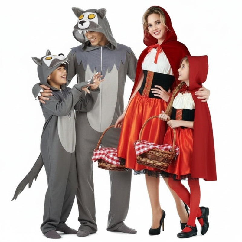 Grupo de Conto do Capuchinho Vermelho e do Lobo Mau
