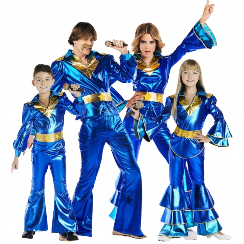 Grupo de Disco azul do Abba