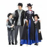 Grupo de Mary Poppins e o limpa-chaminés