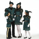Grupo de Pagens verdes dos Reis Magos
