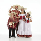 Grupo de Mexicanos às riscas