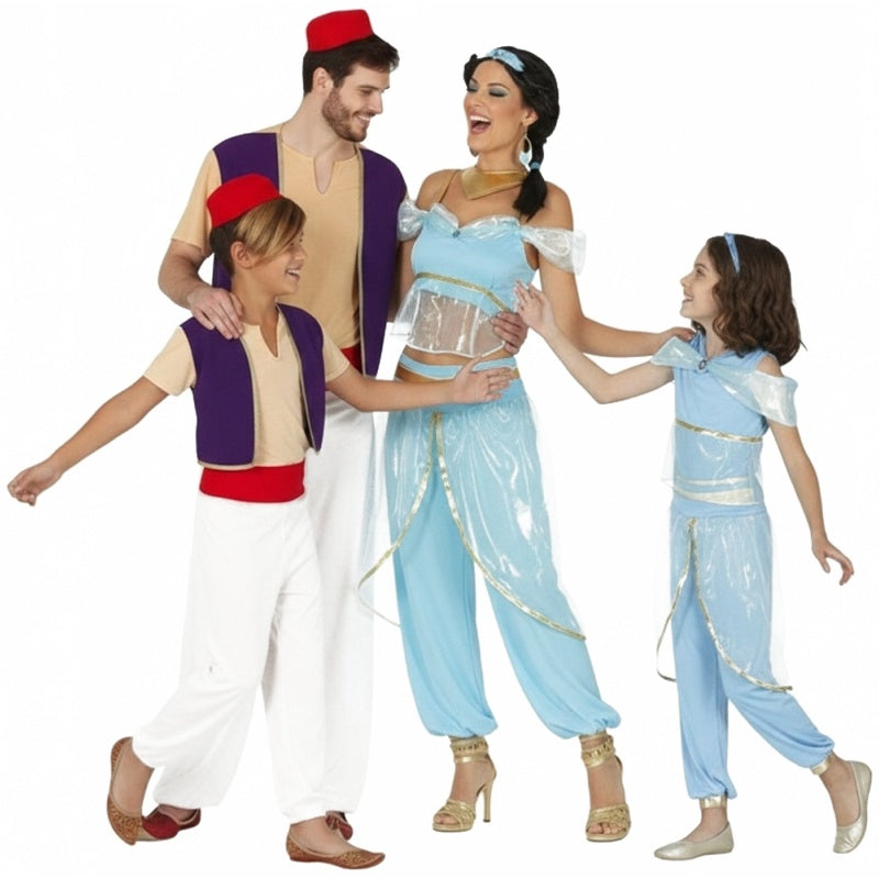 Grupo de Aladdin e Jasmine