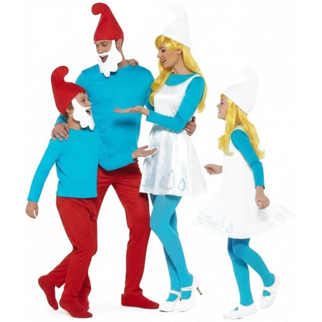 Grupo de Grande Smurf e Smurfina