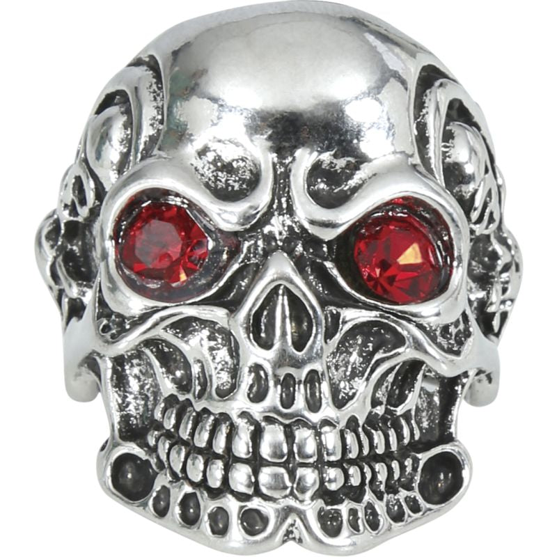 Anillo Calavera metal Detalle