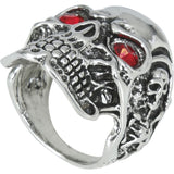 Anillo Calavera metal Perfil