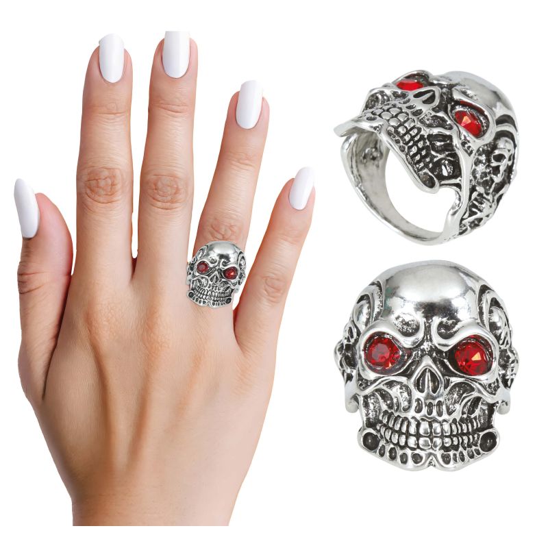 Anillo Calavera metal