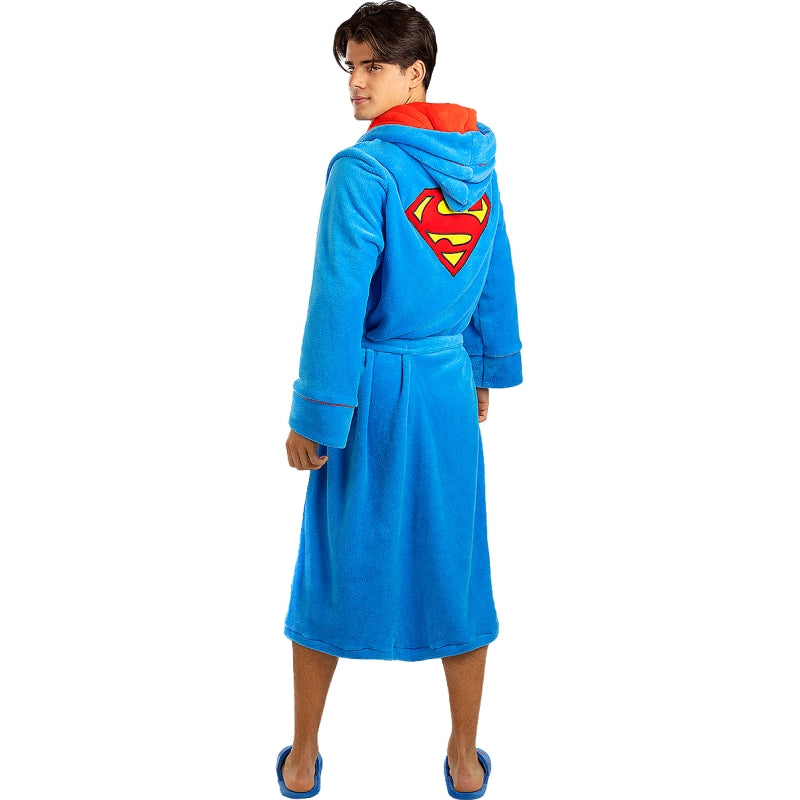 Bata de Superman para adulto Espalda Bis