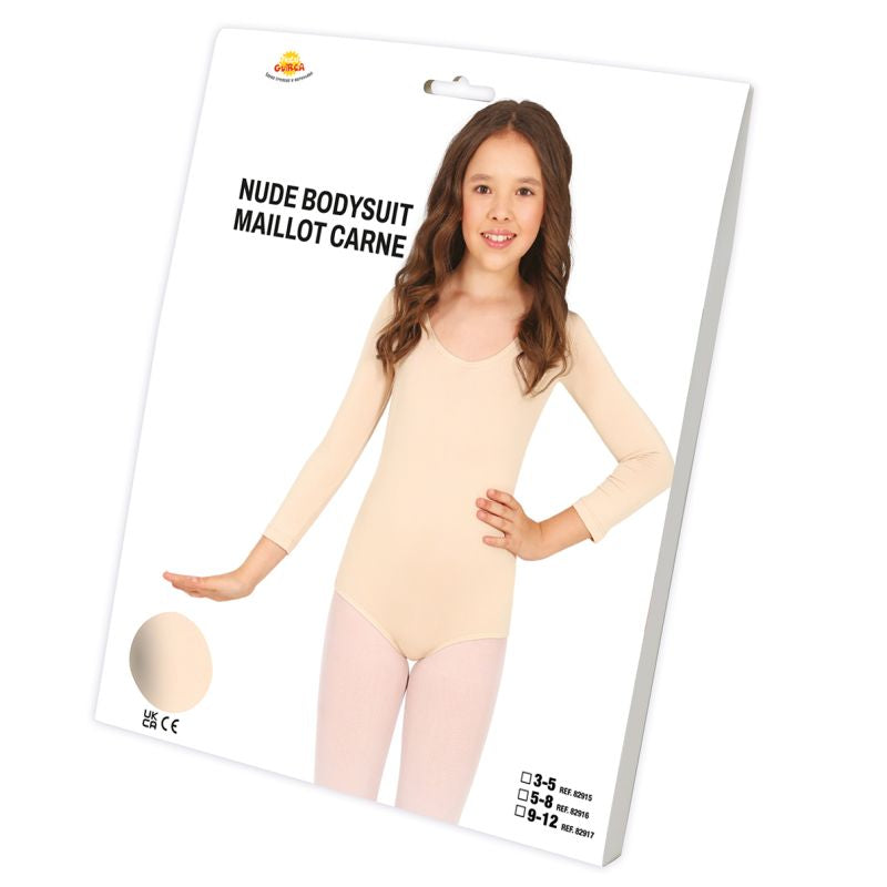 Disfraz de Body Carne Manga Larga para niña Packaging