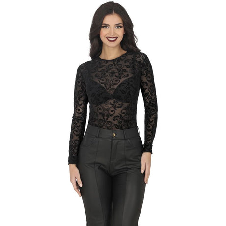 Body de disfraz Calado Calaveras para mujer Bis