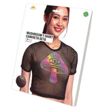 Camiseta Rejilla Seta para mujer Packaging